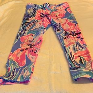 Never worn Lily Pulitzer leggings size M 6-7